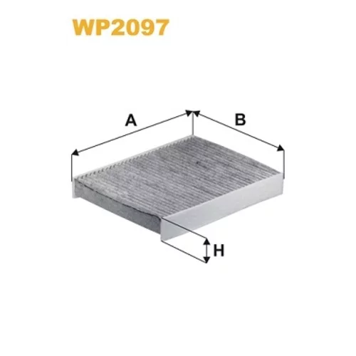 Filter vnútorného priestoru WIX FILTERS WP2097