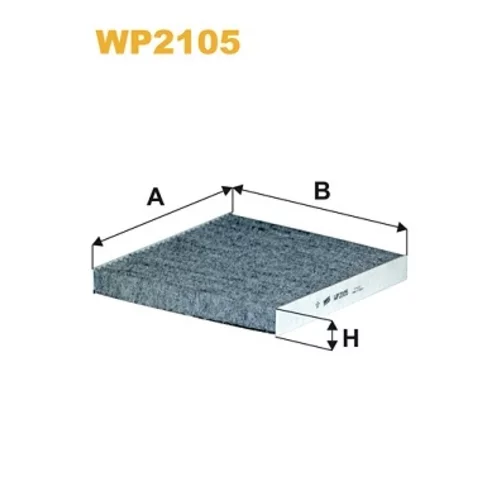 Filter vnútorného priestoru WIX FILTERS WP2105
