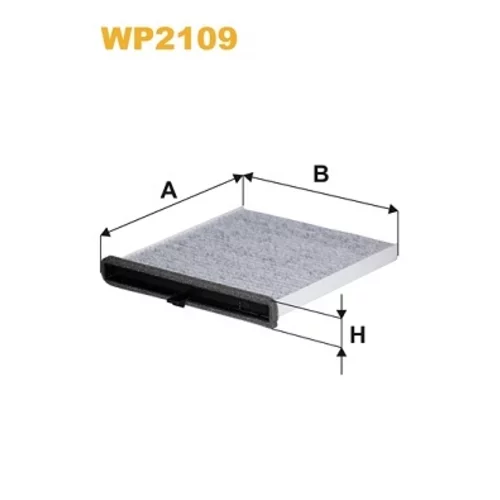 Filter vnútorného priestoru WIX FILTERS WP2109