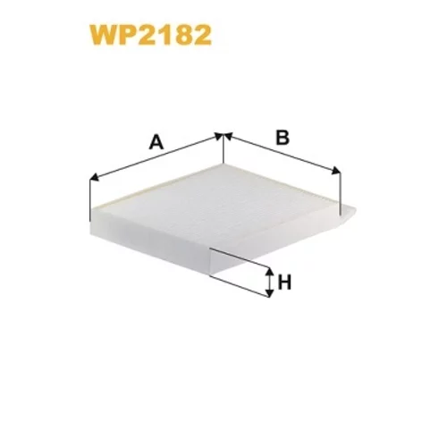 Filter vnútorného priestoru WIX FILTERS WP2182