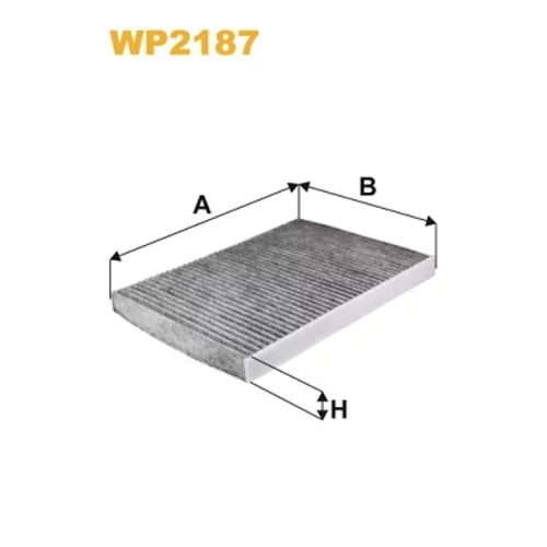 Filter vnútorného priestoru WIX FILTERS WP2187