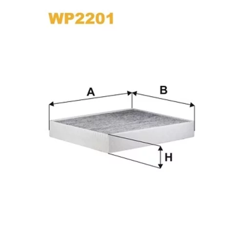 Filter vnútorného priestoru WIX FILTERS WP2201