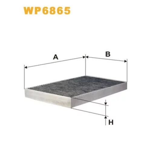 Filter vnútorného priestoru WIX FILTERS WP6865