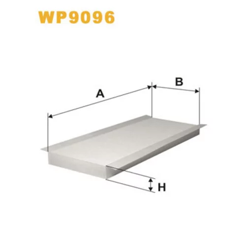 Filter vnútorného priestoru WIX FILTERS WP9096