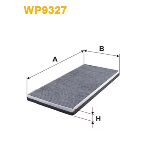 Filter vnútorného priestoru WIX FILTERS WP9327