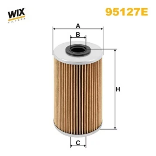 Palivový filter WIX FILTERS 95127E