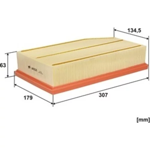 Vzduchový filter WIX FILTERS WA3028