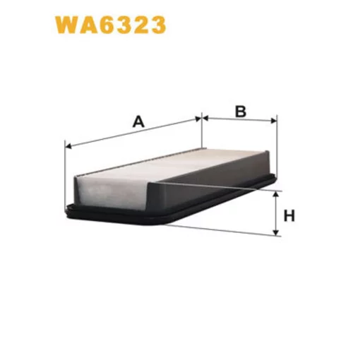 Vzduchový filter WIX FILTERS WA6323