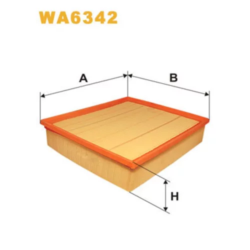 Vzduchový filter WIX FILTERS WA6342