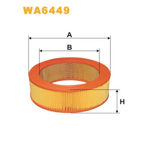 Vzduchový filter WIX FILTERS WA6449