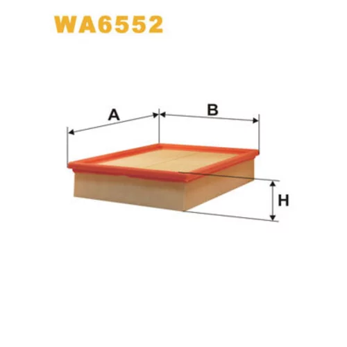 Vzduchový filter WIX FILTERS WA6552