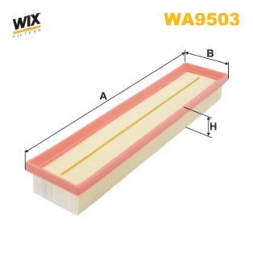 Vzduchový filter WIX FILTERS WA9503