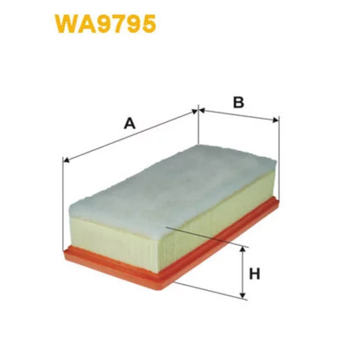 Vzduchový filter WA9795 (WIX FILTERS)