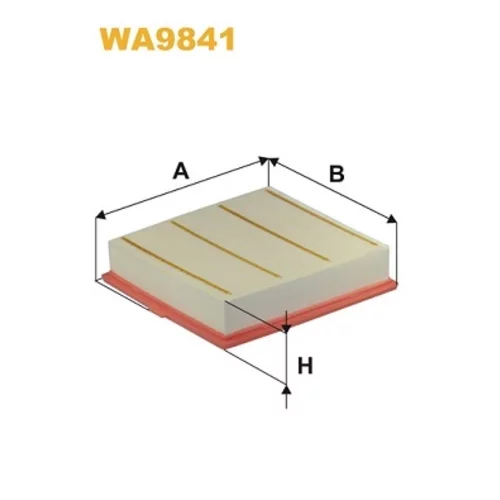Vzduchový filter WIX FILTERS WA9841