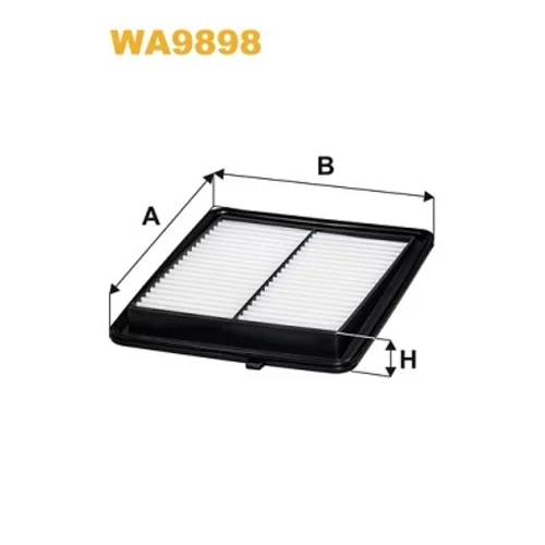 Vzduchový filter WIX FILTERS WA9898