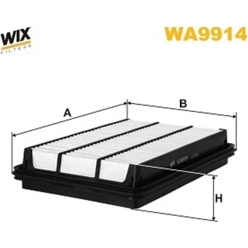 Vzduchový filter WIX FILTERS WA9914