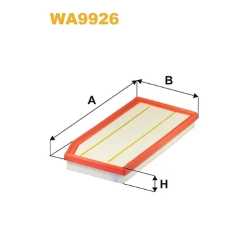 Vzduchový filter WIX FILTERS WA9926