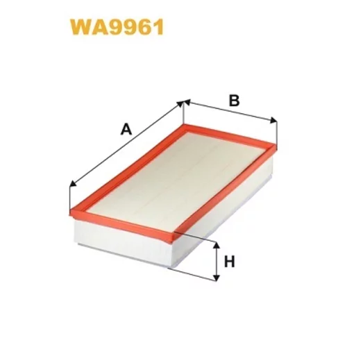 Vzduchový filter WIX FILTERS WA9961