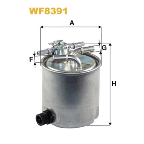 Palivový filter WIX FILTERS WF8391