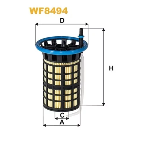 Palivový filter WIX FILTERS WF8494