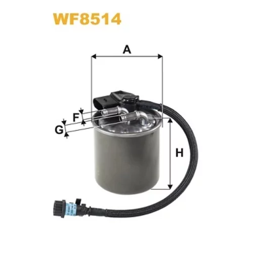 Palivový filter WF8514 (WIX FILTERS)