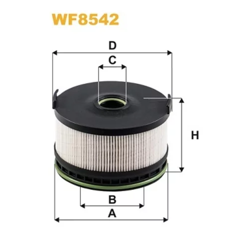 Palivový filter WIX FILTERS WF8542
