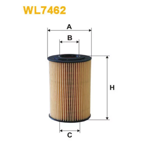 Olejový filter WIX FILTERS WL7462