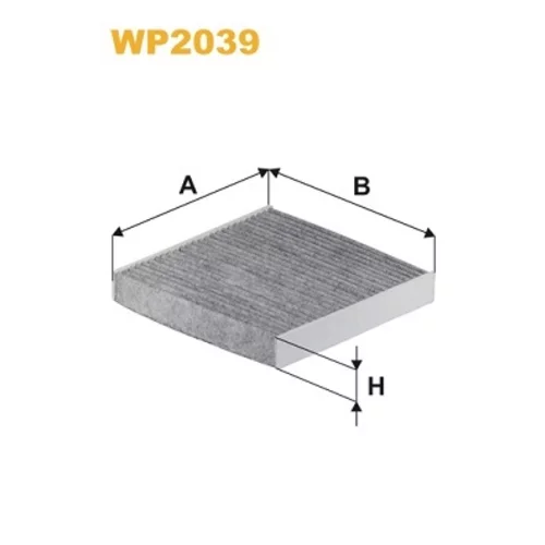 Filter vnútorného priestoru WIX FILTERS WP2039