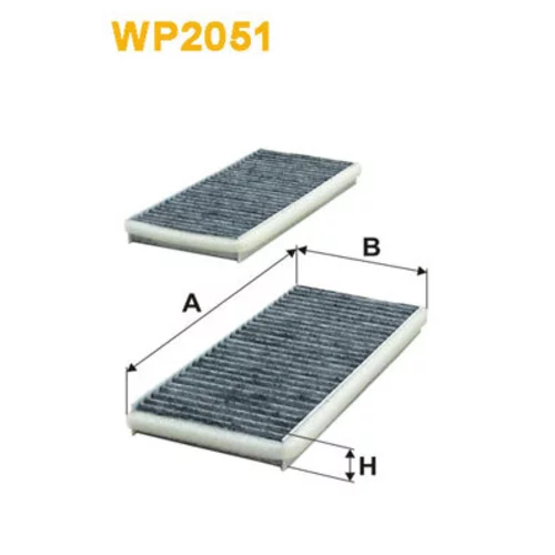 Filter vnútorného priestoru WIX FILTERS WP2051