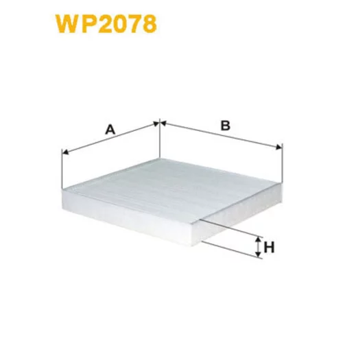 Filter vnútorného priestoru WIX FILTERS WP2078