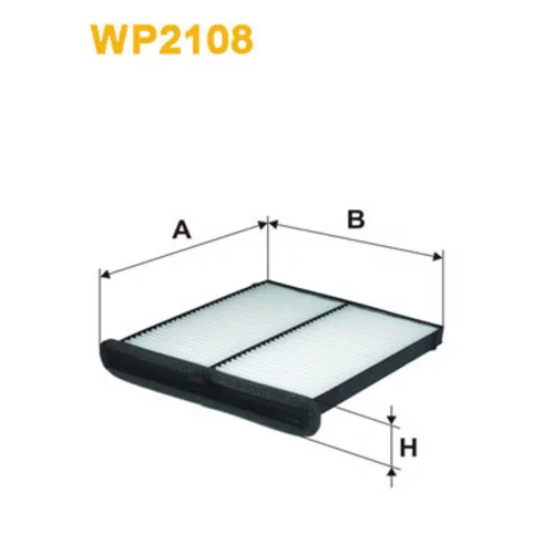 Filter vnútorného priestoru WIX FILTERS WP2108