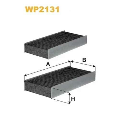 Filter vnútorného priestoru WIX FILTERS WP2131