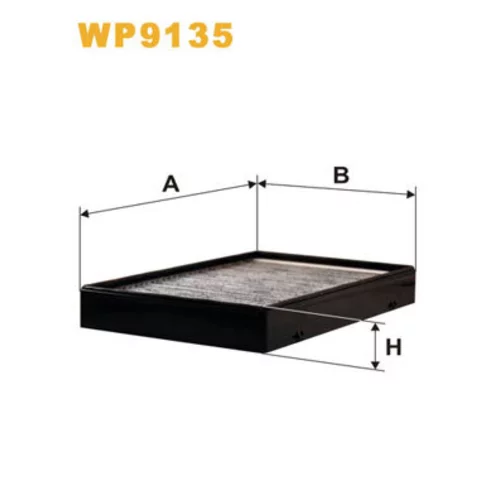 Filter vnútorného priestoru WIX FILTERS WP9135