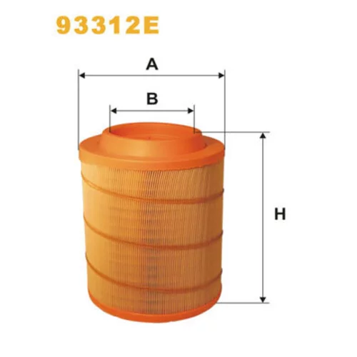 Vzduchový filter WIX FILTERS 93312E