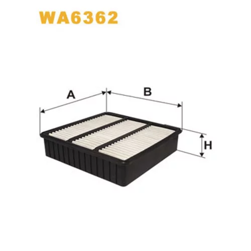 Vzduchový filter WIX FILTERS WA6362
