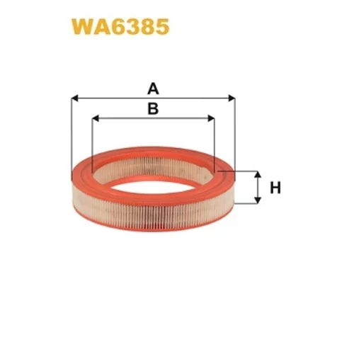 Vzduchový filter WIX FILTERS WA6385