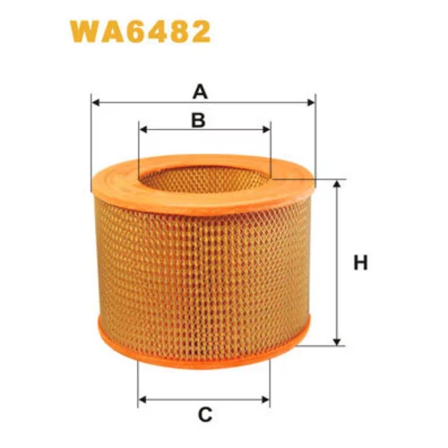 Vzduchový filter WIX FILTERS WA6482