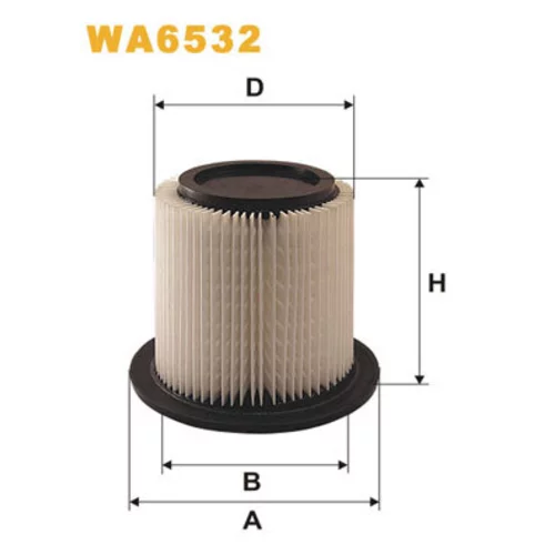 Vzduchový filter WIX FILTERS WA6532