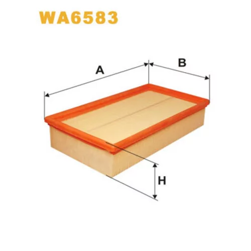 Vzduchový filter WIX FILTERS WA6583
