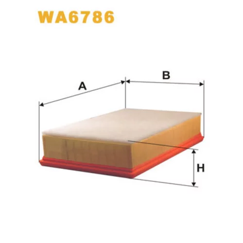 Vzduchový filter WIX FILTERS WA6786
