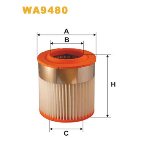 Vzduchový filter WIX FILTERS WA9480