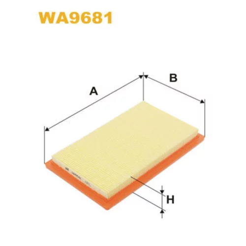 Vzduchový filter WIX FILTERS WA9681
