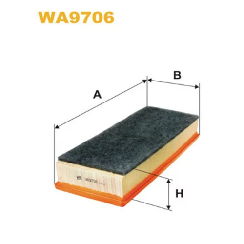 Vzduchový filter WIX FILTERS WA9706