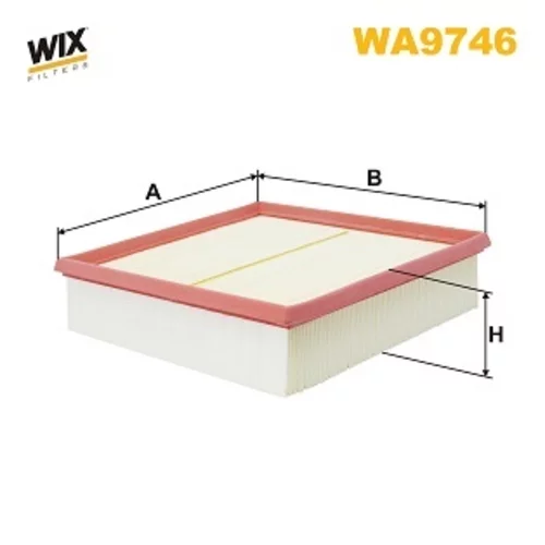 Vzduchový filter WIX FILTERS WA9746