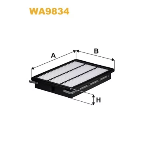 Vzduchový filter WIX FILTERS WA9834