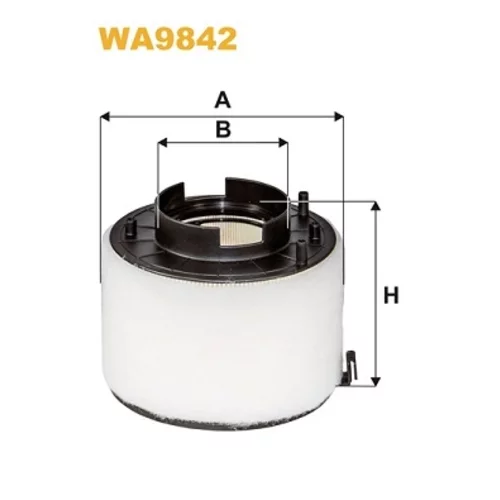 Vzduchový filter WIX FILTERS WA9842