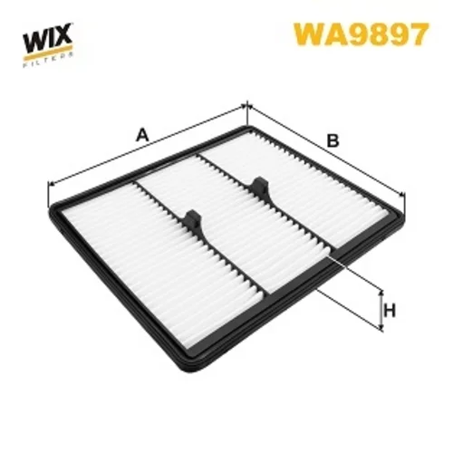 Vzduchový filter WIX FILTERS WA9897