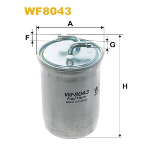 Palivový filter WIX FILTERS WF8043