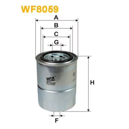 Palivový filter WIX FILTERS WF8059