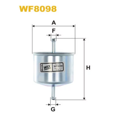 Palivový filter WIX FILTERS WF8098